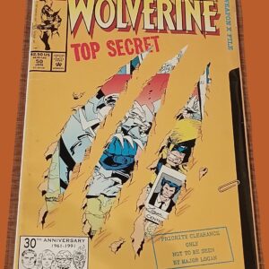 Codename: Wolverine #50 (1992) – Top Secret Weapon X File – Marvel Comics
