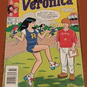 Veronica #57 (1998) Archie Comics – High Heel Sneakers Hilarity!