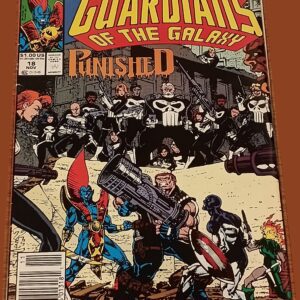 Guardians of the Galaxy #18 (1991) — The Punisher Legacy in the 31st Century!