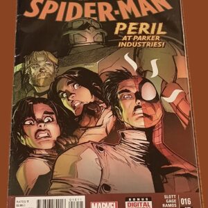 The Amazing Spider-Man #16 (Vol. 4, 2016) – Peril at Parker Industries!