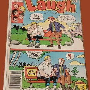 Laugh #397 (1991) – Classic Archie Gag with Moose & Wet Paint Pranks!