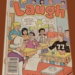 Laugh #395 (June, Archie Comics) – Dan DeCarlo Cover, Classic Exam Gag!