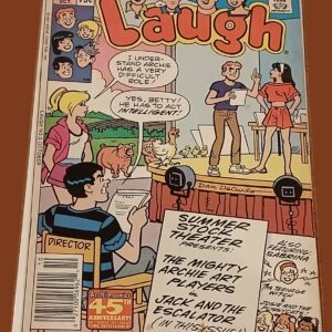Laugh #3 (October, Archie Comics) – Dan DeCarlo Cover, Summer Stock Theater Special!