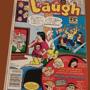 Laugh #4 (December, Archie Comics) – Dan DeCarlo Cover, “High Noonish” Western Spoof!