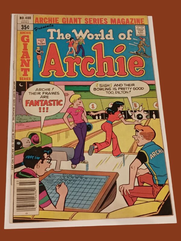 The World of Archie #480 – Bowling Alley Gag from the Archie Giant Series (1979)