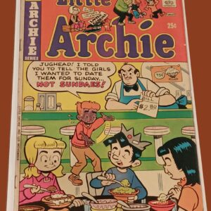 Little Archie #100 (November, 1969) – Classic Sundae Shop Comedy!