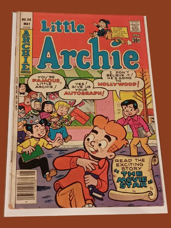 Little Archie #118 (May 1977) – “The Movie Star” Hollywood Adventure!
