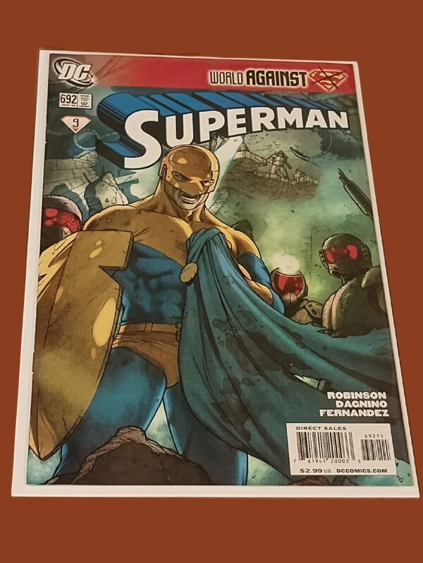 Superman #692 (2009) – World Against Superman, Featuring Guardian