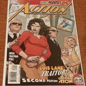 Action Comics #884 (2010) – Lois Lane: Traitor? + Captain Atom Second Feature