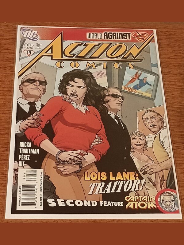 Action Comics #884 (2010) – Lois Lane: Traitor? + Captain Atom Second Feature