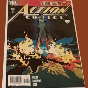 Action Comics #876 (2009) – World Without Superman: Nightwing & Flamebird Rise