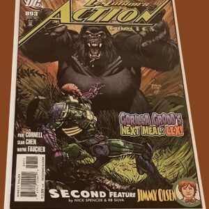 Action Comics #893 (2010) – Lex Luthor vs. Gorilla Grodd + Jimmy Olsen Backup