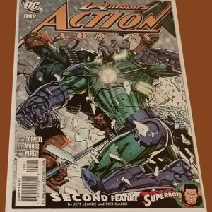 Action Comics #892 (2010) – Lex Luthor’s Rise Continues + Superboy Second Feature