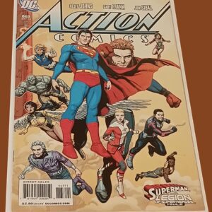 Action Comics #863 (2008) – Superman and the Legion of Super-Heroes Finale