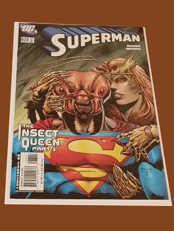 Superman #673 (2008) – The Insect Queen Part 3 by Kurt Busiek