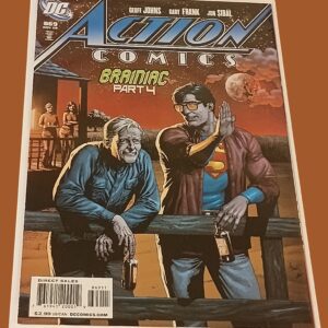 Action Comics #869 (2008) – Brainiac Part 4 | Superman & Jonathan Kent Heartfelt Moment