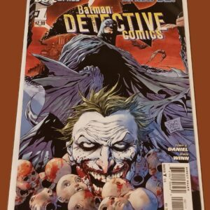 Detective Comics #1 (2011) – The New 52 Launch Issue | Joker Returns in Chilling Style