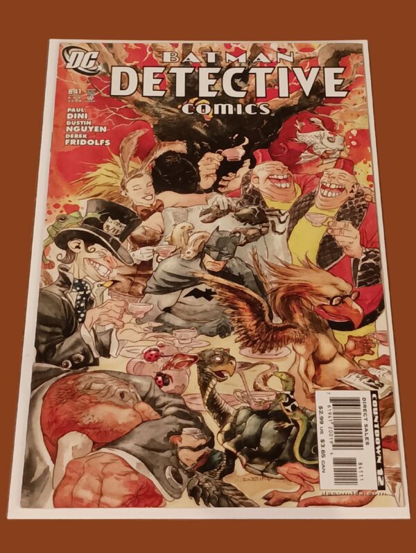 Detective Comics #841 (2008) – Paul Dini's Mad Hatter Tale | Dustin Nguyen Cover Art