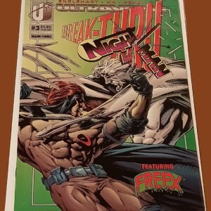 Break-Thru #3 (Malibu Comics, Night Man & Freex Appearance)