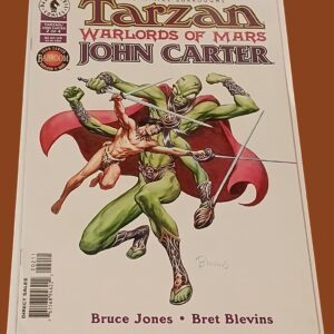 Tarzan/John Carter: Warlords of Mars #2 (Dark Horse Comics) – Bruce Jones & Bret Blevins