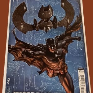 Detective Comics #989 (Variant Cover) – DC Comics | Blueprint Batwing Cover by Mark Brooks