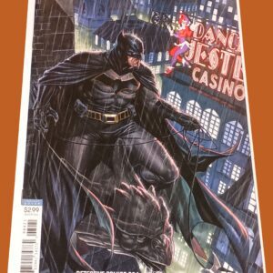 Detective Comics #984 (Variant Cover) – DC Comics | Batman in the Rain with Joker's Casino Sign