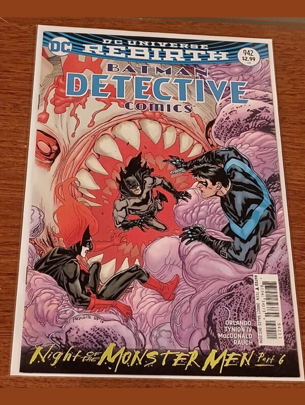 Detective Comics #942 – DC Rebirth (2016) | Night of the Monster Men Part 6 | Batman, Batwoman & Nightwing