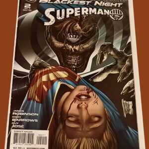 Blackest Night: Superman #2 (of 3) – DC Comics (2009) | Supergirl vs. the Dead | Tie-in to DC’s Epic Event
