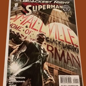 Blackest Night: Superman #1 (of 3) – DC Comics (2009) | First Appearance of Black Lantern Superman