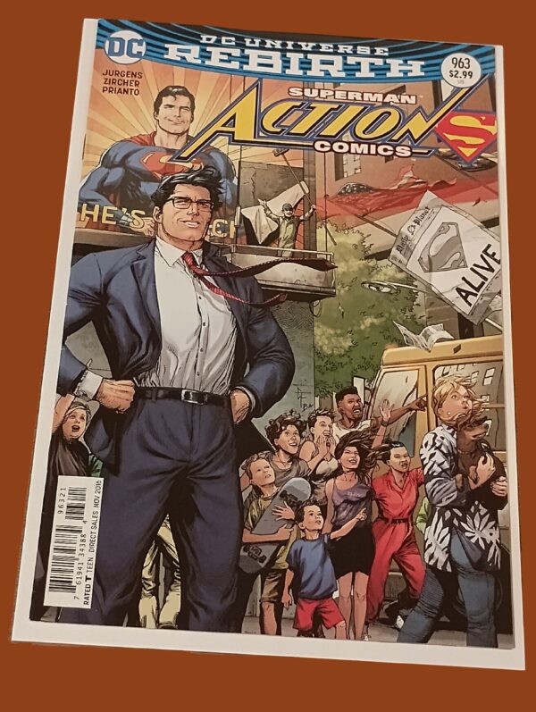 Action Comics #963 – DC Rebirth (2016) | Who Is Clark Kent? | Superman Mystery Deepens