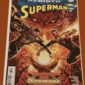 Superman #30 – DC Rebirth (2017) | The Battle for Sinestro’s Might! | Yellow Lantern Showdown