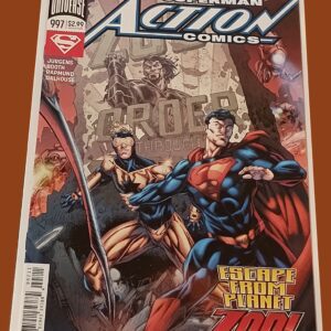Action Comics #997 – Superman & Booster Gold Escape Planet Zod!