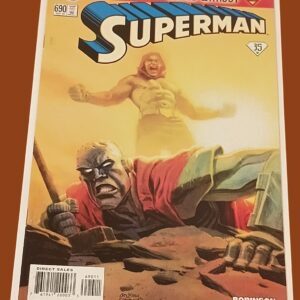Superman #690 – World Without Superman | Steel & Atlas Showdown (2009)