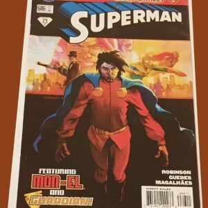 Superman #686 – World Without Superman | Featuring Mon-El & The Guardian (2009)