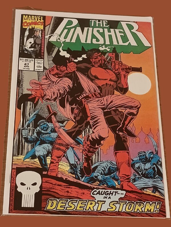 The Punisher #47 – “Caught in a Desert Storm!” (1990, Marvel Comics)