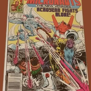 The Micronauts: The New Voyages #7 – “Acroyear Fights Alone!” (1985, Marvel Comics)