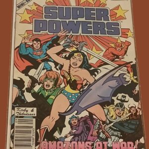 Super Powers #3 – “Amazons at War!” (1984, DC Comics – 1st Series)