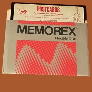 Postcards – Commodore 64 / 128 (1987, Activision) – 5.25" Floppy Disk
