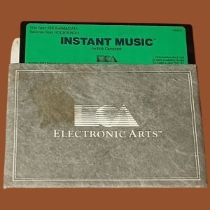 Instant Music – Commodore 64 & 128 – Electronic Arts – 5.25" Floppy Disk