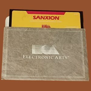 Sanxion – Electronic Arts – Commodore 64 & 128 – 5.25" Floppy Disk