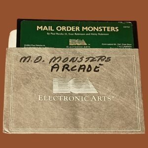 Mail Order Monsters – Commodore 64 – 5.25" Floppy Disk – Electronic Arts (1984)