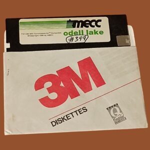 Odell Lake – MECC – Commodore 64 – 5.25" Floppy Disk (1986)