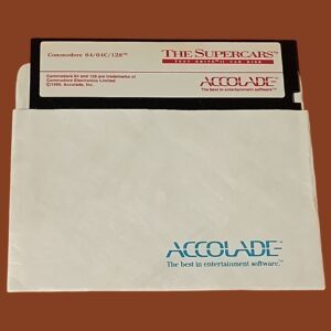 Test Drive II: The Supercars – Commodore 64/128 – Accolade