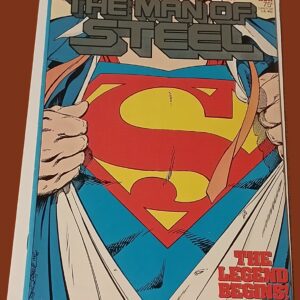 The Man of Steel #1 (1986) – John Byrne Mini-Series Debut – Superman’s Post-Crisis Origin