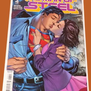 The Man of Steel #4 (2018) – Bendis Mini-Series – Iconic Superman & Lois Lane Cover