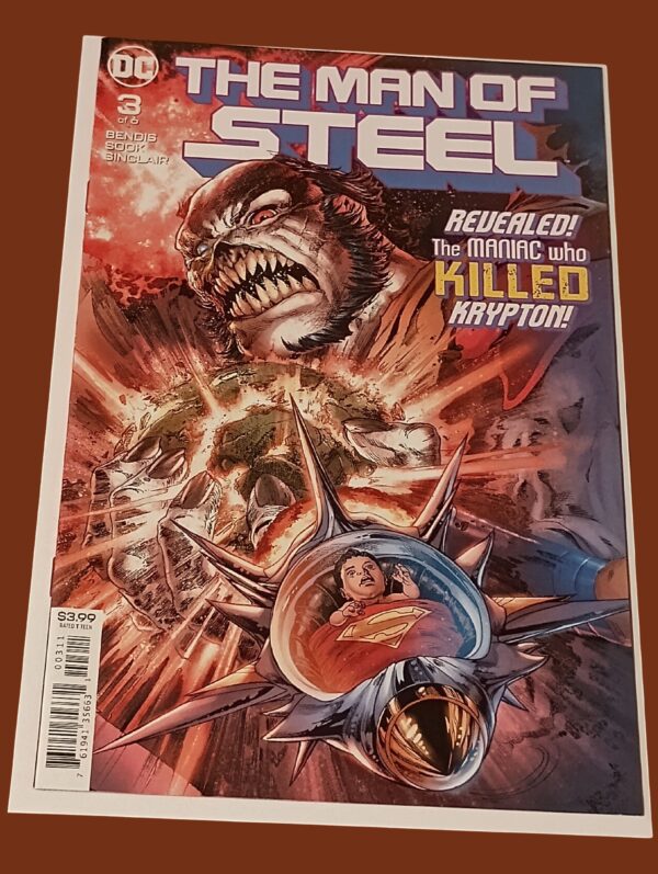 The Man of Steel #3 (2018) – Origin of Rogol Zaar – The Maniac Who Killed Krypton Revealed