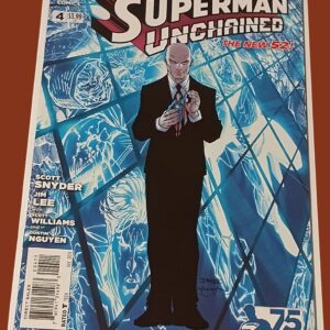 Superman Unchained #4 (2013) – New 52 – Lex Luthor Cover – Snyder & Lee