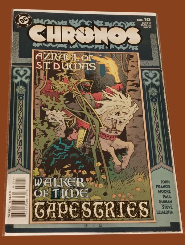 Chronos #10 (1998) – “Walker of Time: Tapestries” Featuring Azrael of St. Dumas – DC Comics