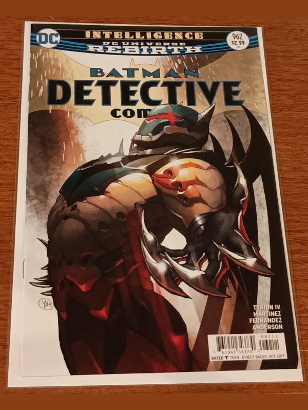 Detective Comics #962 – DC Universe Rebirth “Intelligence” Finale – B Cover Variant