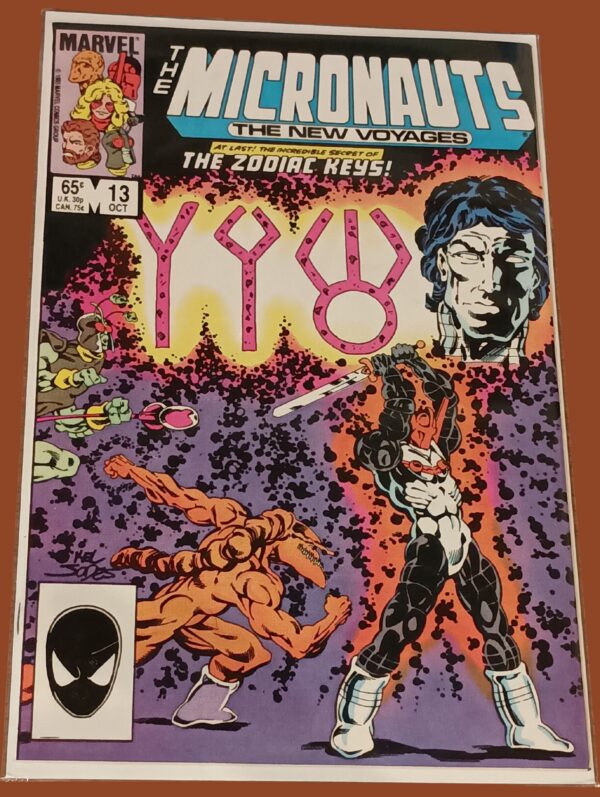The Micronauts: The New Voyages #13 – The Zodiac Keys (Marvel Comics, 1985)